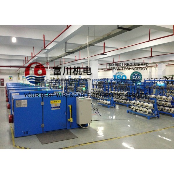 Silver Jacketed Copper Wire Twisting Machine Processing Equipment Electromagnetic Brake