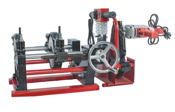 braçadeiras da máquina 2 da solda por fusão da extremidade do HDPE de 63mm a de 200mm semi auto