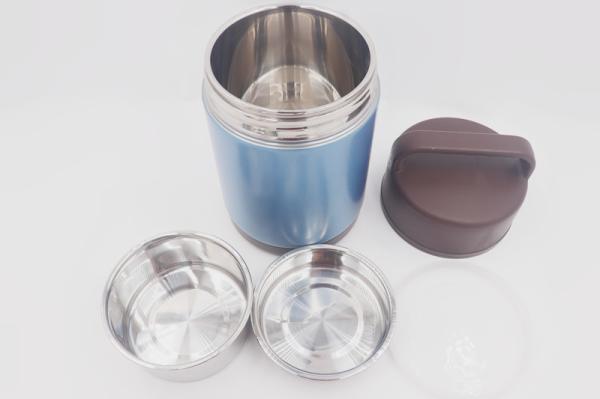 2L Outdoor portable leak proof stainless steel lunch box double wall children vacuum food container