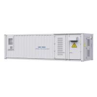 batterie containerisée du système 1MW 2MWH LiFePo4 de stockage de l'énergie de batterie de 40ft