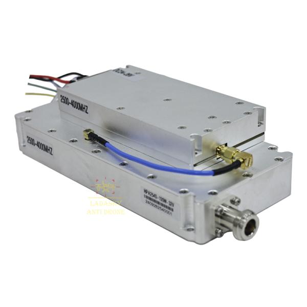 2500-4000MHz 100W Gan Lora Anti UAV Module Anti Portability FPV Strike for DJI RF Power Amplifier with Circulator
