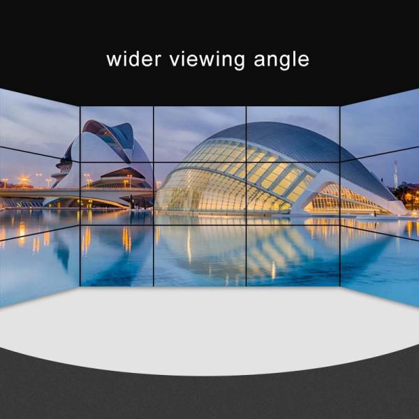 Indoor 1.8mm Ultra Narrow Bezel Video Wall LCD Monitor 2x3 Full HD 65inch