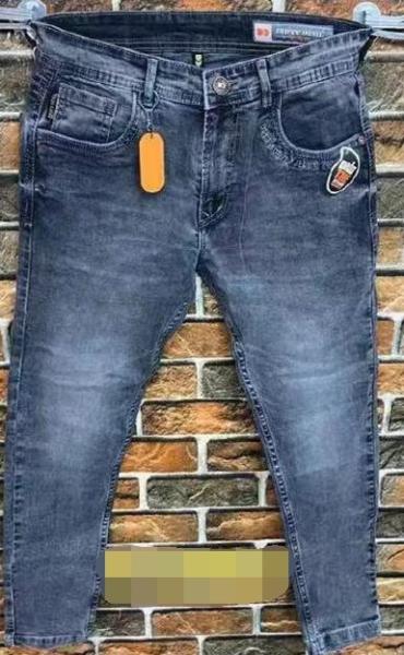 Slim Stretch Denim Pants Fashion Men Trend Casual Jeans 24 Custom Logo