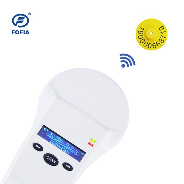 134.2khz RFID Bluetooth Reader Barcode Scanner For Horse Identification