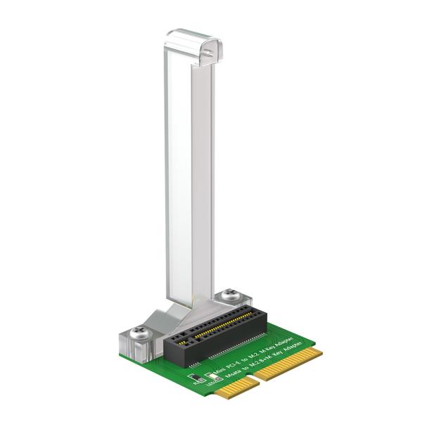 M.2 NGFF nvme SSD в Mini PCI-E адаптер (вертикальная установка) для 2280 NVME SSD