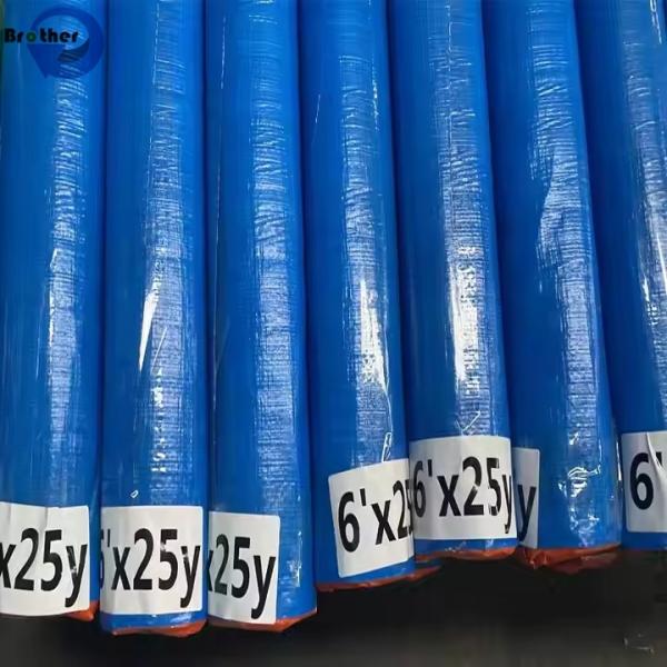 HDPE+LDPE Black PE Tarpaulin Rolls