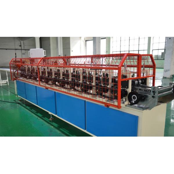 Rollo de acero galvanizado de la sección 15kw Omega del sombrero de copa que forma la máquina