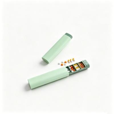 Pill Box 7 Day 1 Times a Day Daily Pill Organiser Box with Silicone Seals 7-Compartment Medicine Organiser for Daily Supplements & Tablets Portable Travel Pill Case for Home, Office & Business Trips