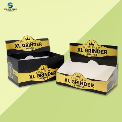 Customizable Weed Herb Grinder Packaging Box Display 350-400g White Cardboard