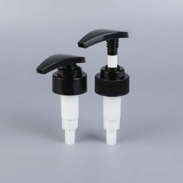 33/410 Lotion Ribbed Closure with Tube in Black Pump Customization Customized Request