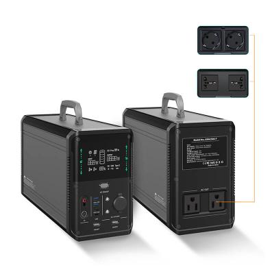Rechargeable Li Ion Power Station 3000w Solar Generator Power Supply Portable For Camping