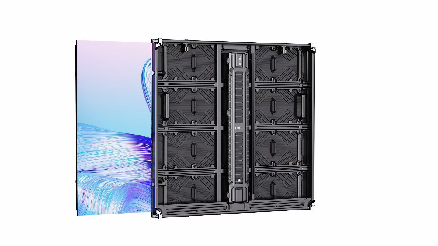 1000x1000mm Wall Mounted LED Cabinet Display High Precision CNC Machining