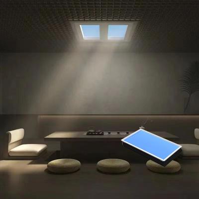 CRI RA 95 Fake Window Light 160W Power Consumption Rayleigh Scattering Led Lighting