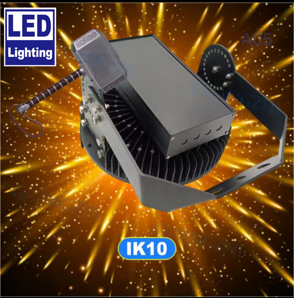 Round Football Stadium Lighting with 50000 Hours Working Lifetime LED Floodlight
