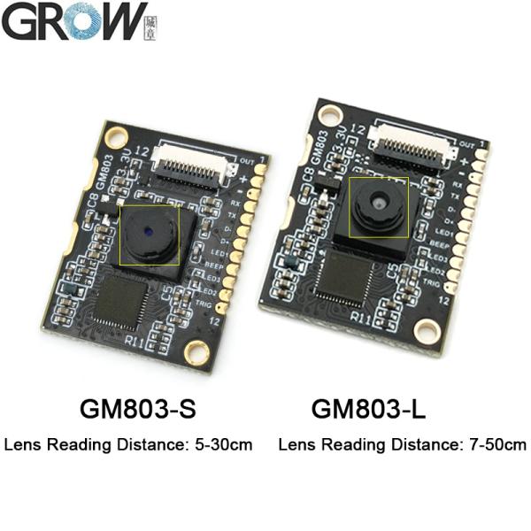 Серия GROW GM803 Малый дешевый DC3.3V USB/TTL232 Интерфейс Сканер штрих-кода Модуль 1D/2D QR Barcode Reader PDF417 для Arduino
