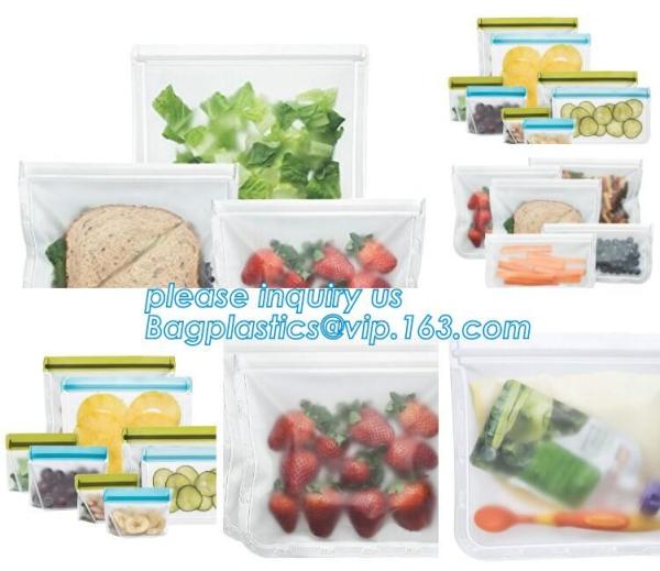 Food Fresh Bag/Food Vacuum Storage Bag/Kitchen Vacuum Bag, Food Grade Leakproof Fresh Large Zipper Freezer