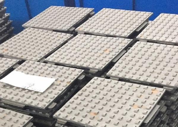 IATF16949 Iron Floor Tile GG20 HT200 Cast Iron Parts