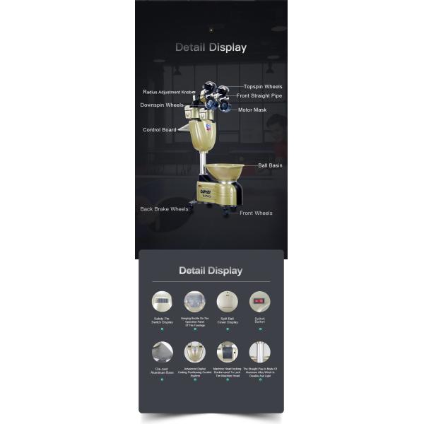 Умная автоматическая снимая машина 40M/S шарика настольного тенниса