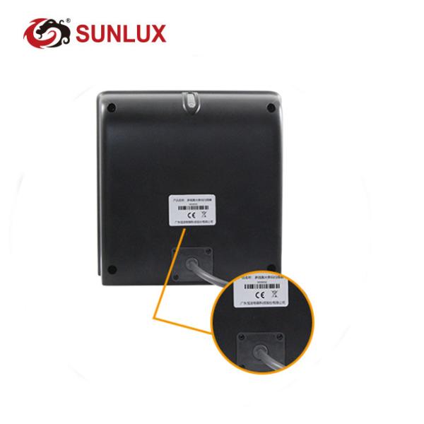 1500 times/s Laser Desktop Barcode Scanner Hand Free Omni Directional For Supermarket