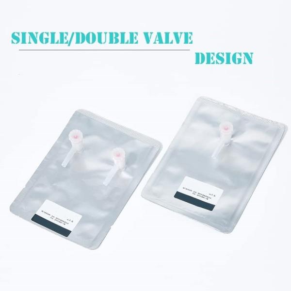 Gas Sampling Bags,Aluminum Foil Air Sample Bags 0.1~15L For Gas Collection And Storage