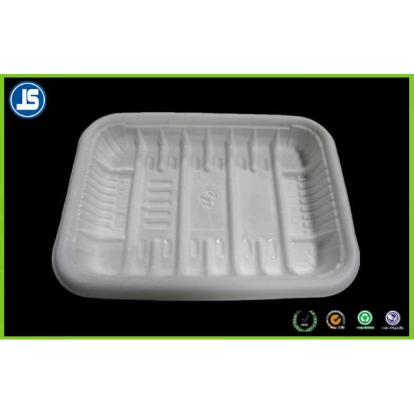 QS Certificate White Blister Packaging Tray , PET Plastic Food Containers