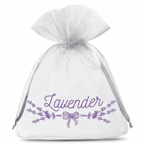 Custom Logo Printed Solid Organza Drawstring Dust Bag Mesh Gift Pouch