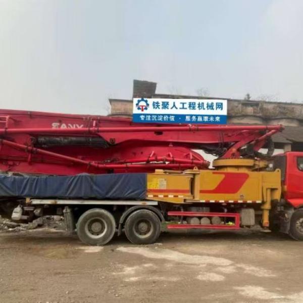 Used Concrete Pump Truck 2021 SANY 51m 51 meters boom pump truck