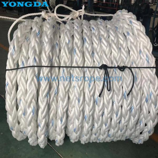 8 Strand Polypropylene Monofilament Fiber Ropes GB/T8050-2017 120mm