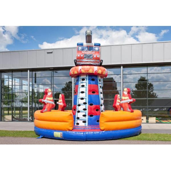 Скольжение пожарной машины PVC раздувное сухое для стены на открытом воздухе игрушек раздувной взбираясь