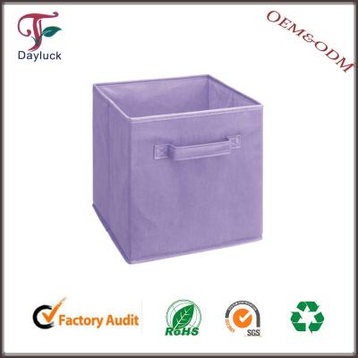 Purple color kids toy home storage box