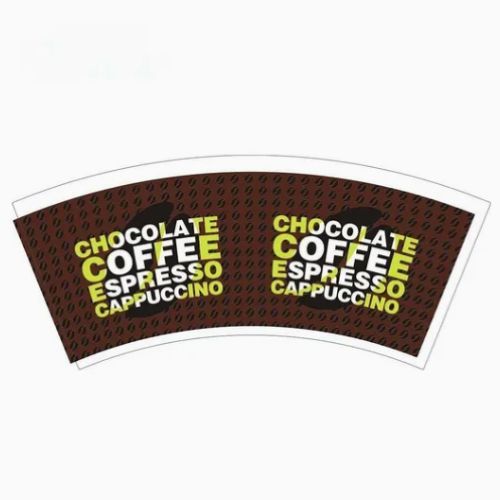 4oz/6.5oz/7oz/8oz/9oz/10oz/12oz/16oz/20pz/22oz Paper Cup Fan PE PLA Coated Paper Indonesia Paper Manufacturers