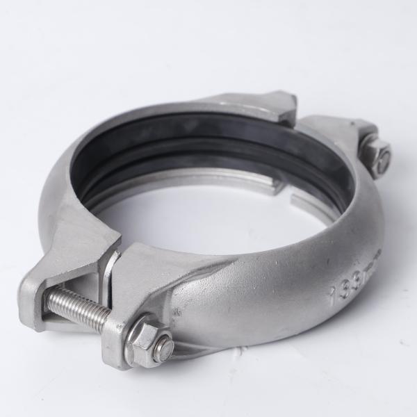 304 Stainless Steel Grooved Coupling Clamp for Grooved Fitting
