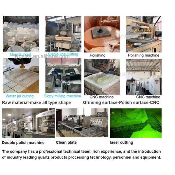 Customizable Heat-Resistant Clear Quartz Flared Ends Polishing Transparent Quartz Glass Pipe for Semiconductor And Photovoltaic Applications