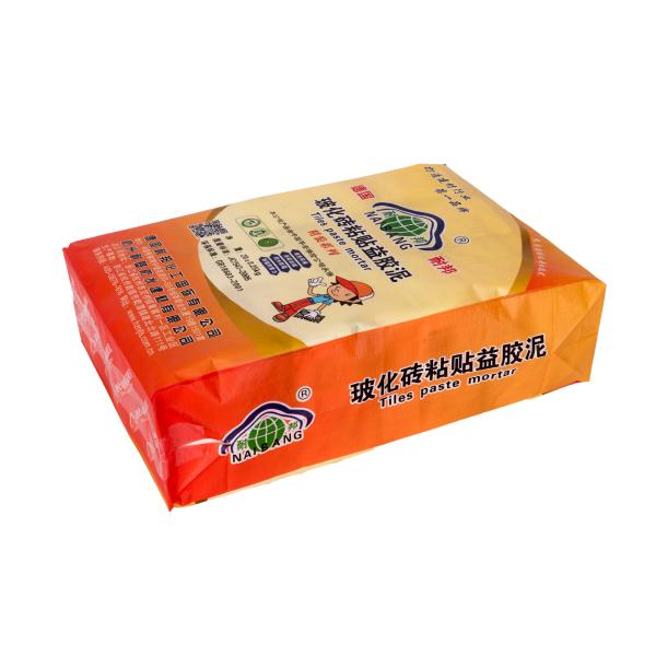 Impact Resistance Valve Sealed Bags For Bag Filling Machine / Pouch Packing Machine