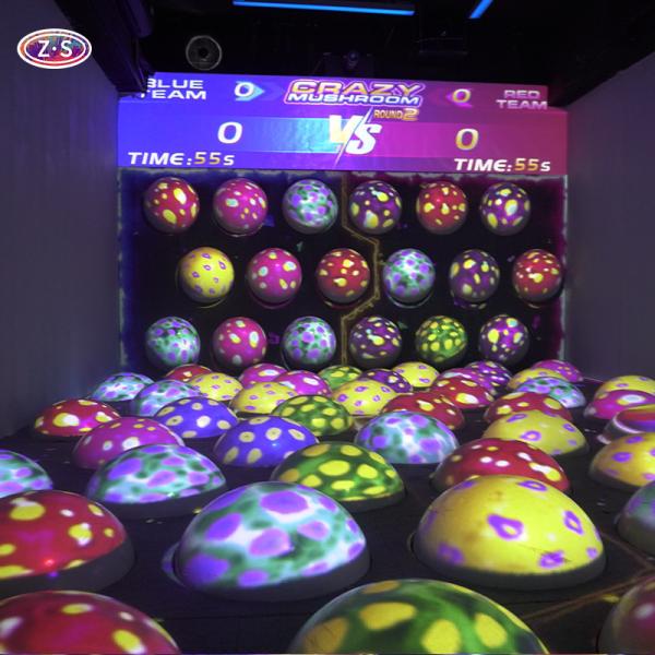 Radar Sensor High Sensitivity Interactive Jumping Ball Projection  Game System