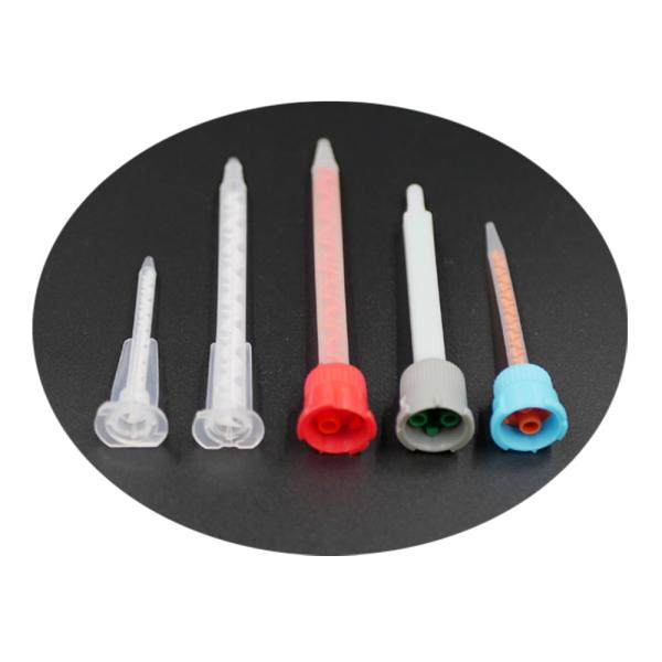 Static Cartridge Mixing Tip Resin Mixer Adhesive Gun Epoxy Mixing Nozzle Applicator for 50ml 10:1 Ratio