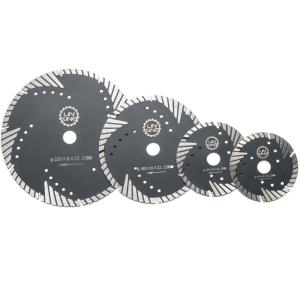 Diâmetro da lâmina 105-230 mm Proteção dos dentes Discos de corte de diamante