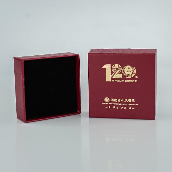 custom Special paper box velvet inner tray Rigid Cardboard Mini jewelry package Gift Box with logo
