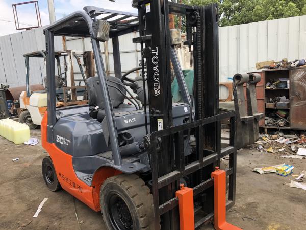 3-Ton Capacity Used Toyota Forklift Affordable Solution For Construction