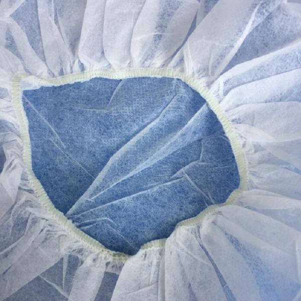 Food Industry Disposable Head Cap , Medical Nurse Cap PP Non woven Materials