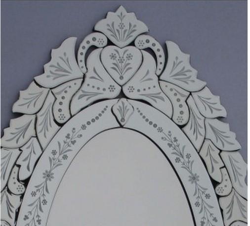 Living Room Venetian Style Mirrors , Wall Mounted Venetian Vanity Mirror