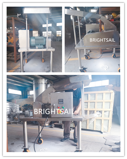 Chinese Herb Medicine 500 Kg / H Flour Mill Machine
