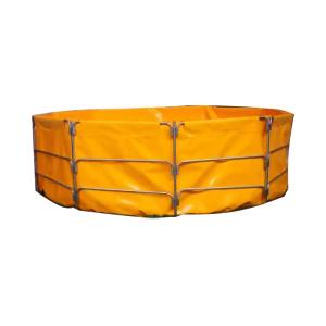 1000 литров Рыбный бак из брезента, складной Рыбный бак для аквакультурных ферм Рыбный пруд Пластиковый бак