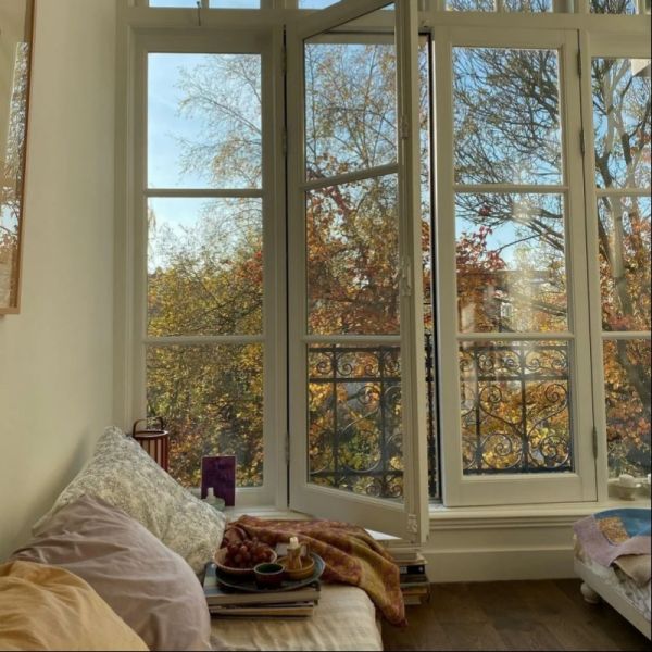 Modern French Style Aluminum Alloy Window Bar with Stainless Steel Screen Soundproof & Windproof for Kitchen and Hotel Doors