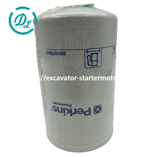 2656F843 Fuel Filter Element Perkins Filter U5MK1240 Excavator Filter