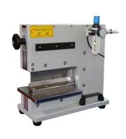 Máquina de corte en V de PCB con marco de hierro sólido y 2 hojas lineales afiladas