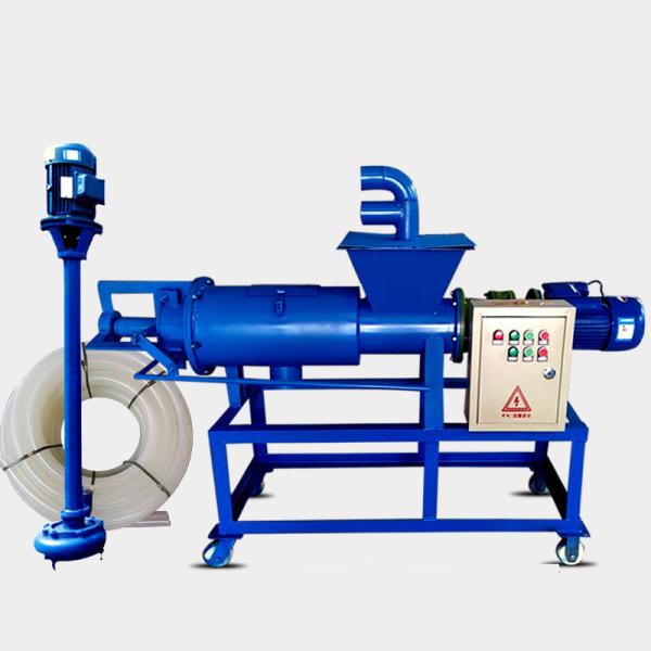 7.5KW Cow Dung Water Separator Food Waste Dewatering Machine