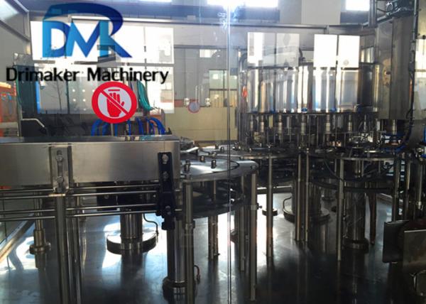 High Speed 3 In 1 Carbonated Beverage Soda Bottling Machine 2000 - 20000bph