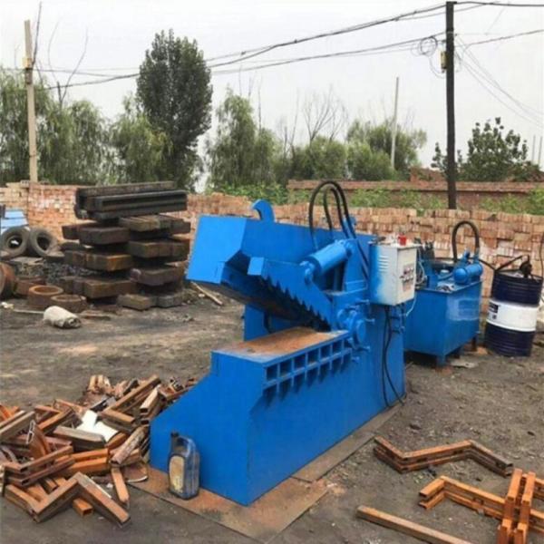 Hydraulic Scrap Shears Fully Automatic Crocodile Aluminium Steel Tube Shearing Machine