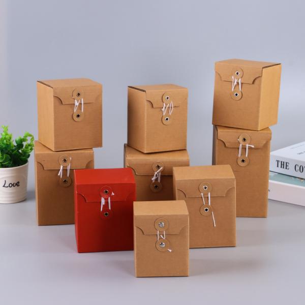 Kraft Paper Packaging Box Custom General Corrugated Box Cup Gift Box Packaging